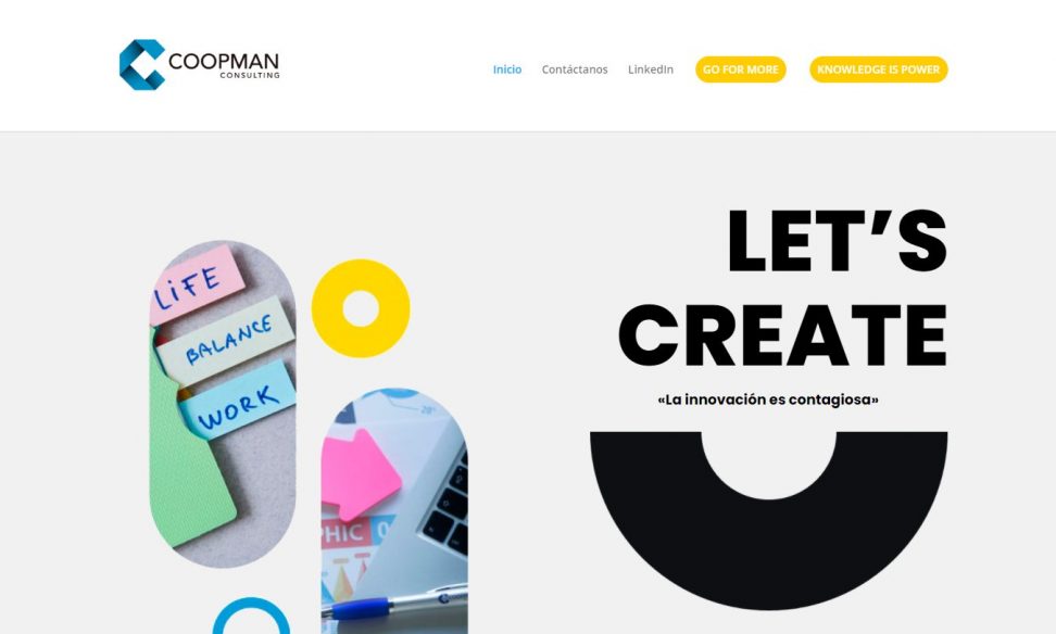 Sitio web Coopman Consulting